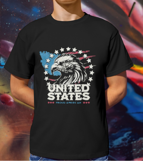 United States Proud American Eagle T-Shirt