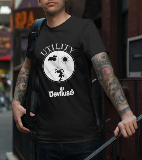 Utility Deciluse Rain Sun And Run Deviluse T-Shirt