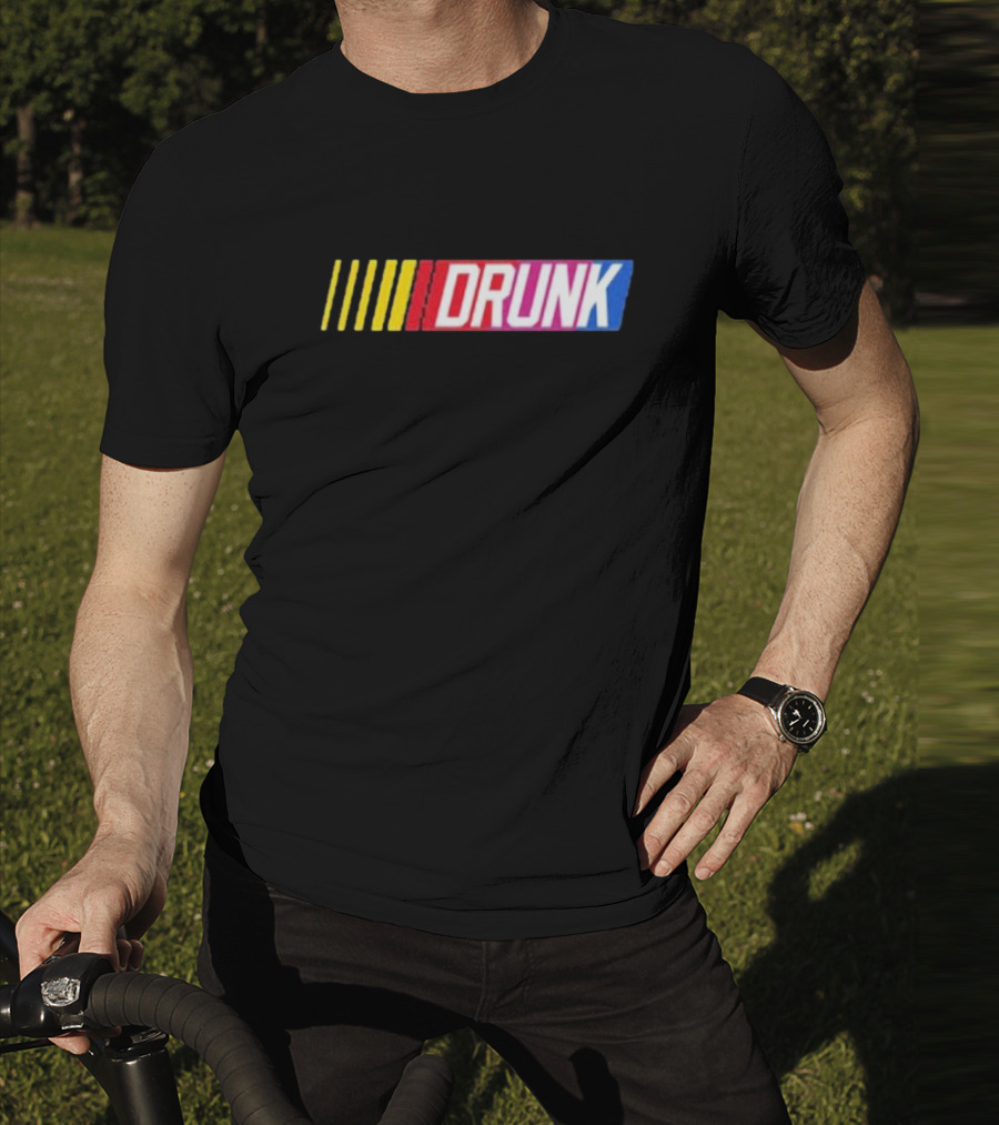 Silly Geese Racing Style Drunk Nascar T-Shirt