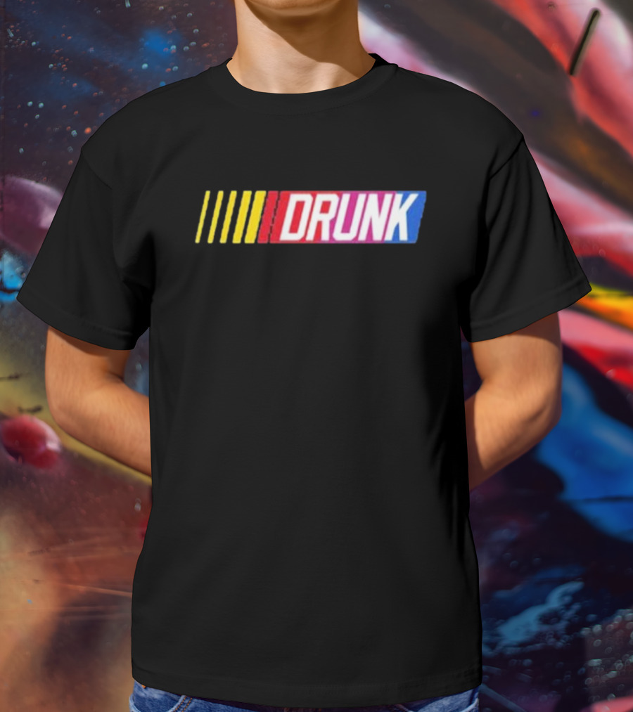 Silly Geese Racing Style Drunk Nascar T-Shirt