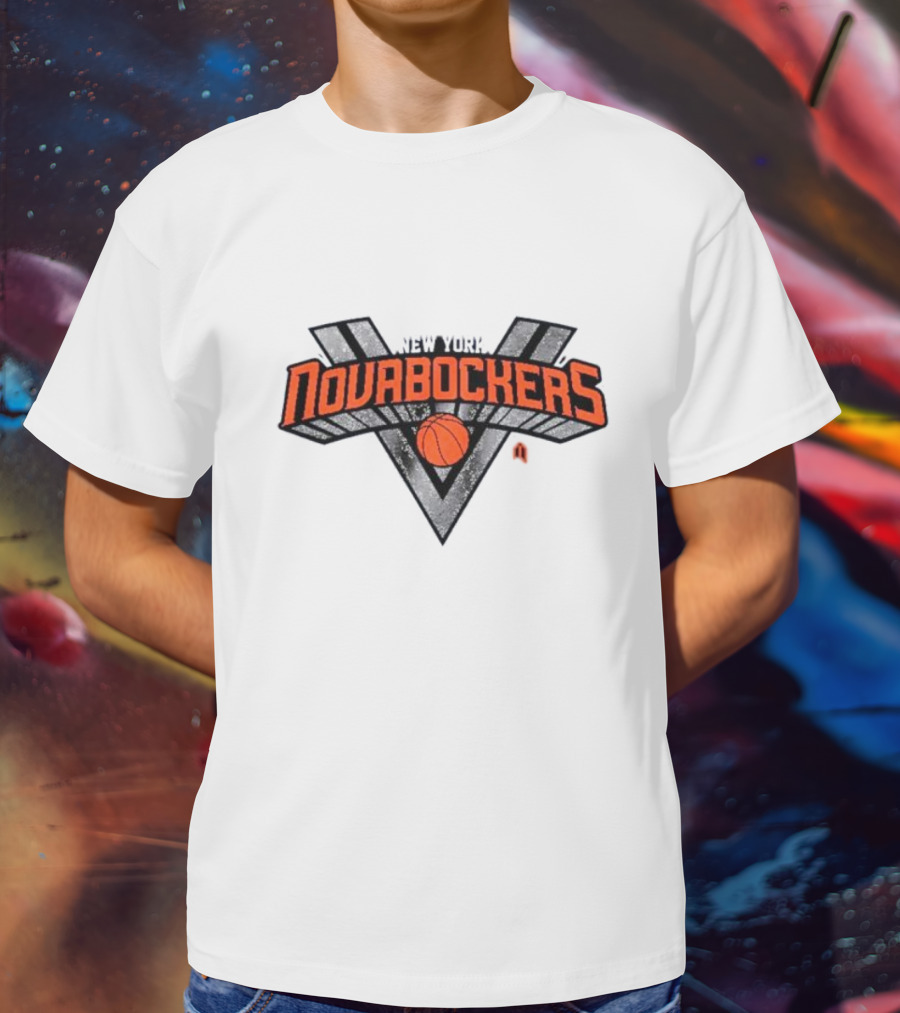New York Novabockers Basketball V T-Shirt
