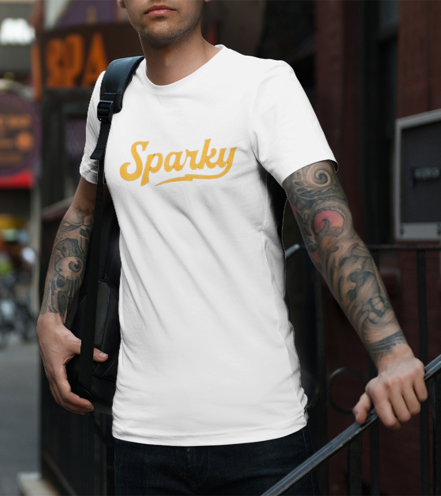 Sparky Vintage Electrician Lineman T-Shirt