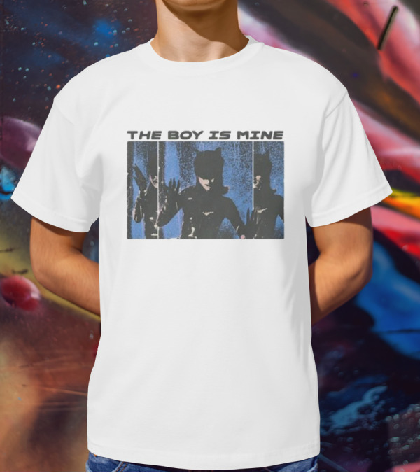 The Boy Is Mine Catwoman Reflection Trio T-Shirt