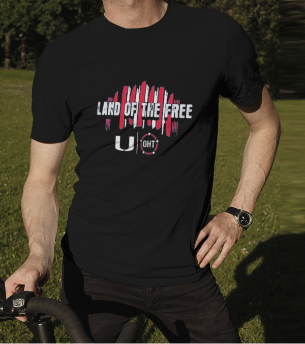 Land Of The Free Miami Hurricanes U OHT T-Shirt