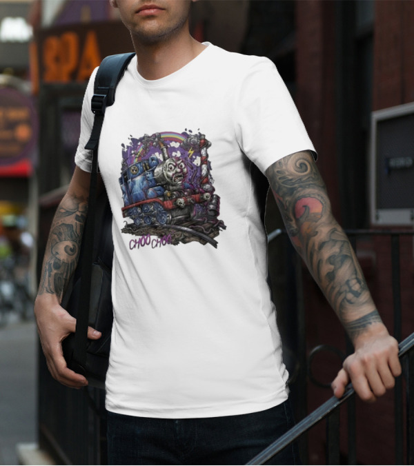 Damaged Society Choo Choo Train Madness T-Shirt