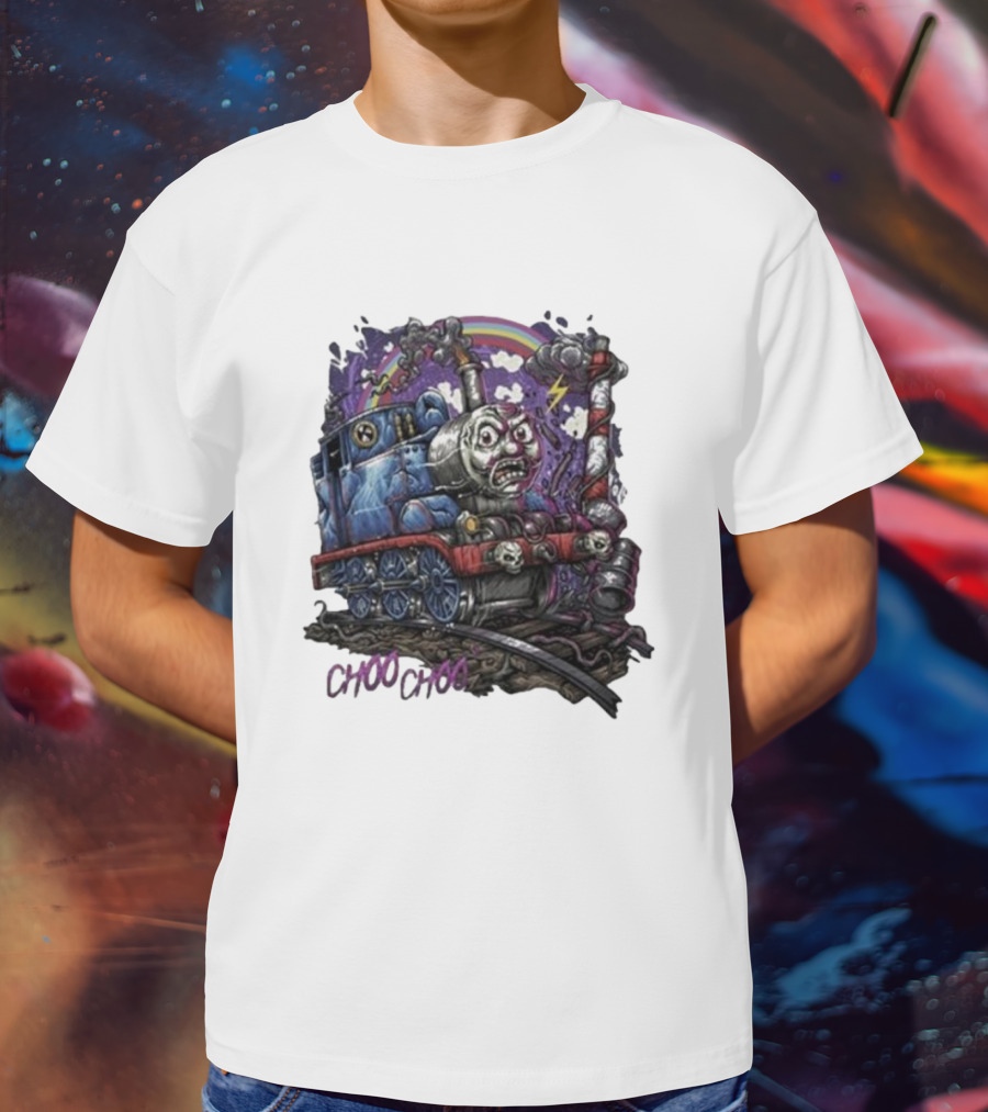 Damaged Society Choo Choo Train Madness T-Shirt