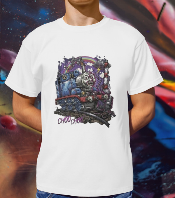Damaged Society Choo Choo Train Madness T-Shirt