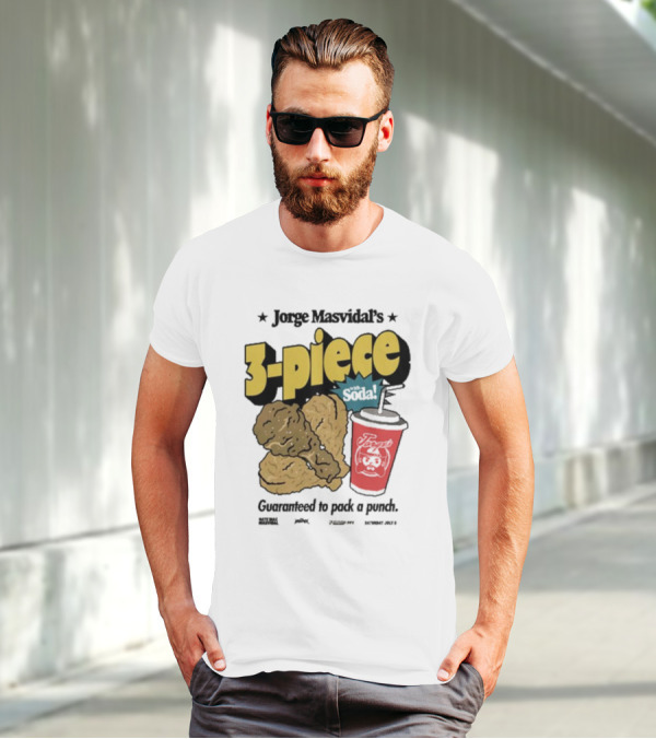 Jorge Masvidal's 3-Piece Soda Guaranteed To Pack A Punch T-Shirt