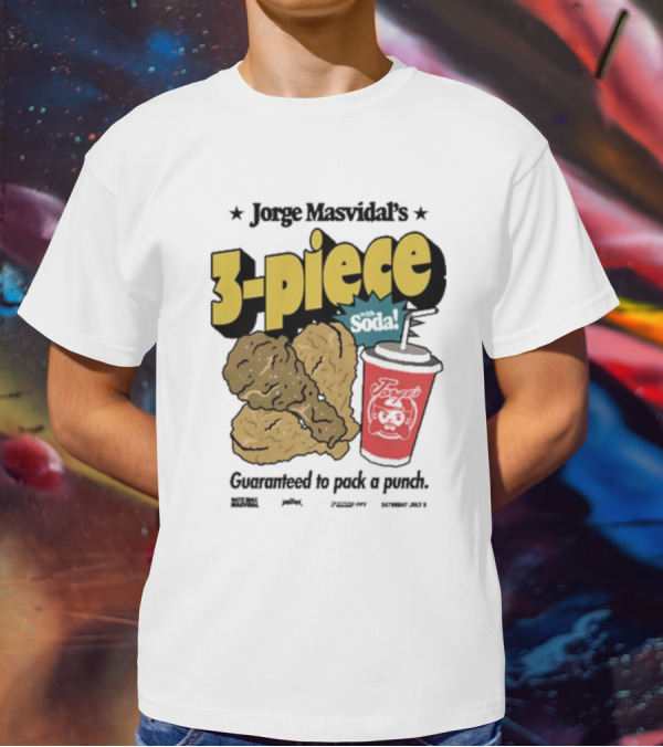 Jorge Masvidal's 3-Piece Soda Guaranteed To Pack A Punch T-Shirt