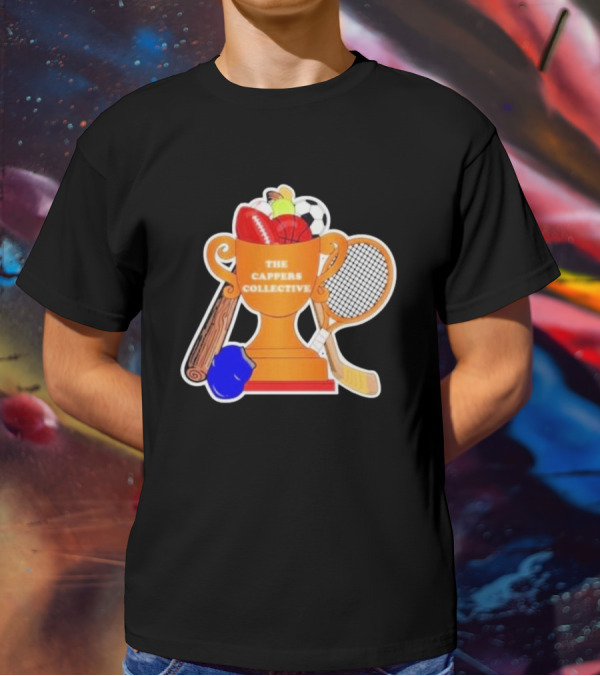 The Cappers Collective Trophy Sport Baseball Boxing Soccer Tennis Hockey Basketball T-Shirt