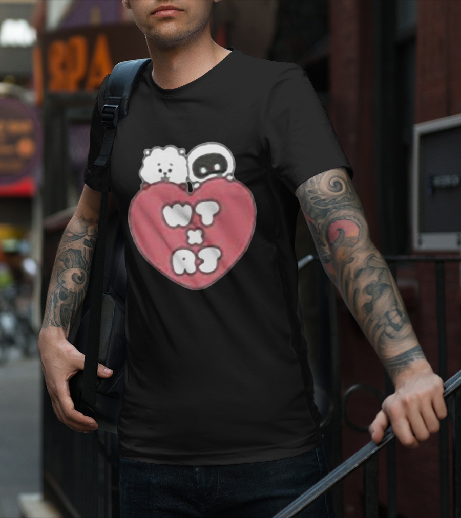 Wootteo X RJ Heart Collaboration T-Shirt