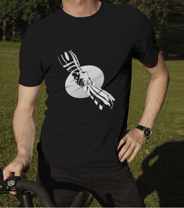 You’re Not Alone Holding Hands Black And White Version T-Shirt