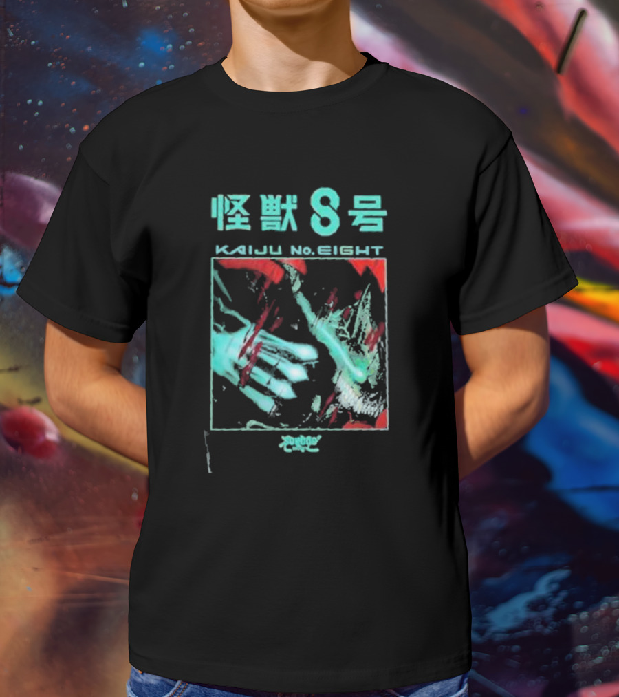 Kaiju No Eight 怪獣8号 Retro Manga Style Cover T-Shirt