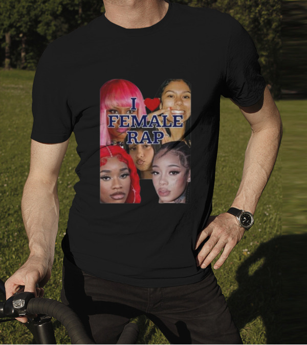 Nrth West Is My Spirit Animal I Love Female Rap Montage T-Shirt