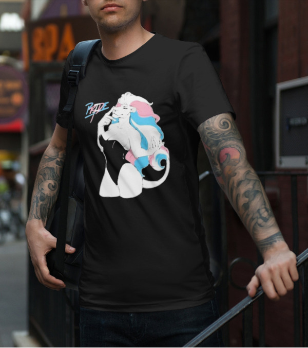 Pride Lioness Trans Flag Colors T-Shirt