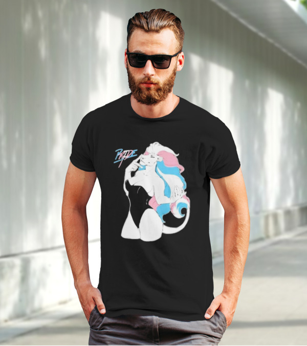 Pride Lioness Trans Flag Colors T-Shirt