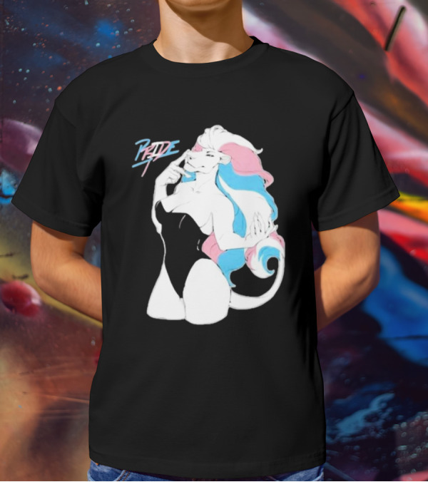 Pride Lioness Trans Flag Colors T-Shirt