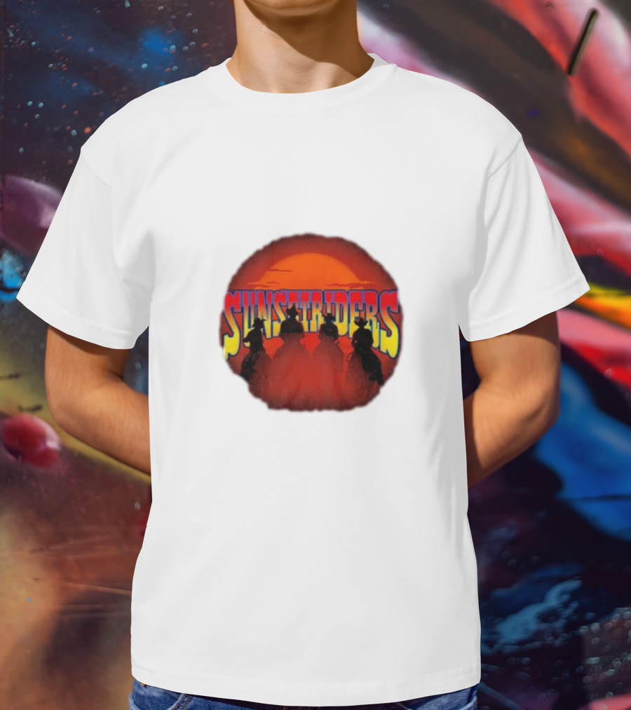 Sunset Riders Shadow Edition Retro Cowboys Game Iconic T-Shirt