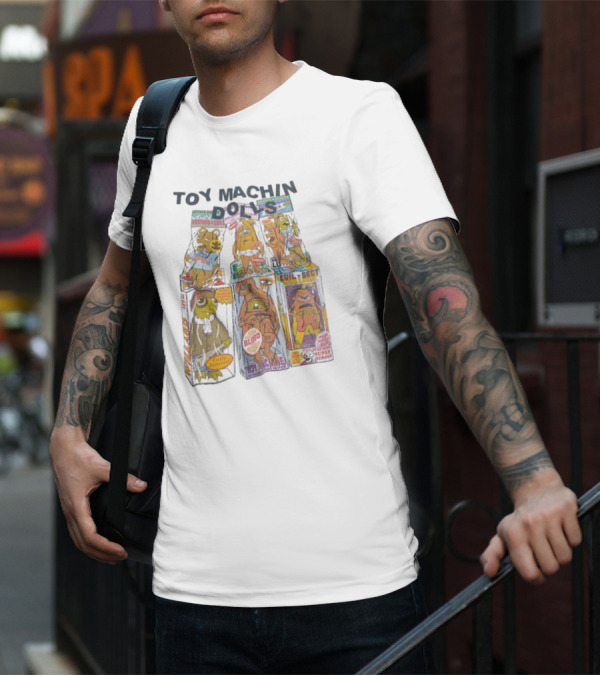 Toy Machine Dolls Evil Sect Blood Fobby Japan Super Heroes T-Shirt