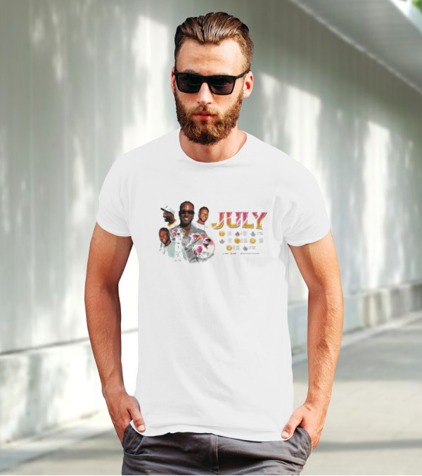 Jurickson Profar July Retro Vibe Baseball Personality T-Shirt