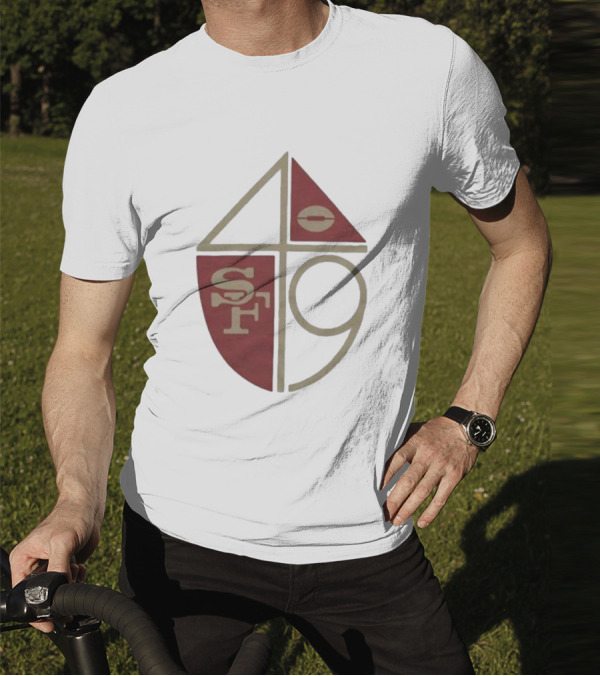 San Francisco 49ers Vintage 1965 SF 49 Iconic Emblem T-Shirt