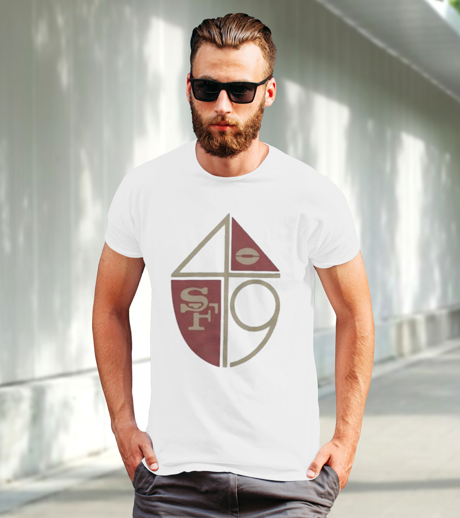 San Francisco 49ers Vintage 1965 SF 49 Iconic Emblem T-Shirt