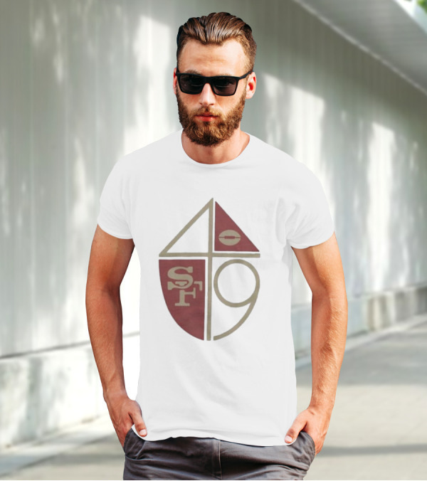 San Francisco 49ers Vintage 1965 SF 49 Iconic Emblem T-Shirt