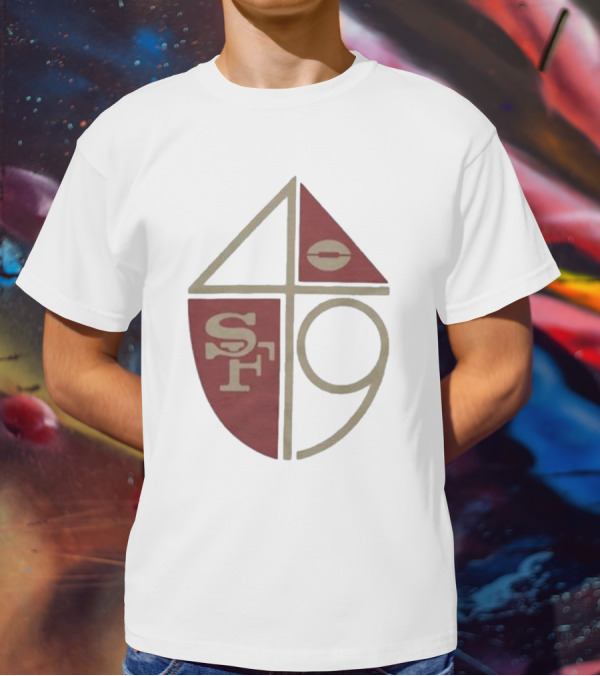 San Francisco 49ers Vintage 1965 SF 49 Iconic Emblem T-Shirt