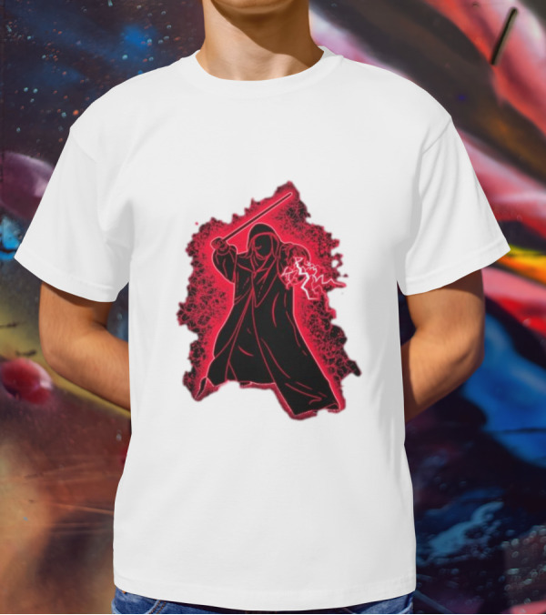 Lord Senator Thunder Dark Force Power Lightsaber Lightning T-Shirt