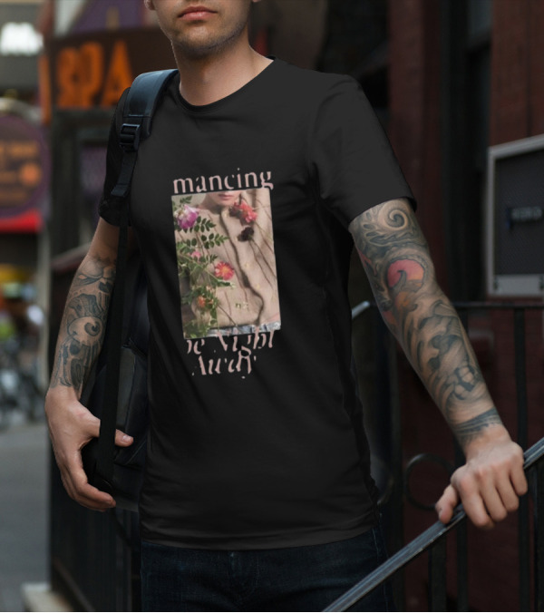 Romancing The Night Away Floral Slow Dancing T-Shirt