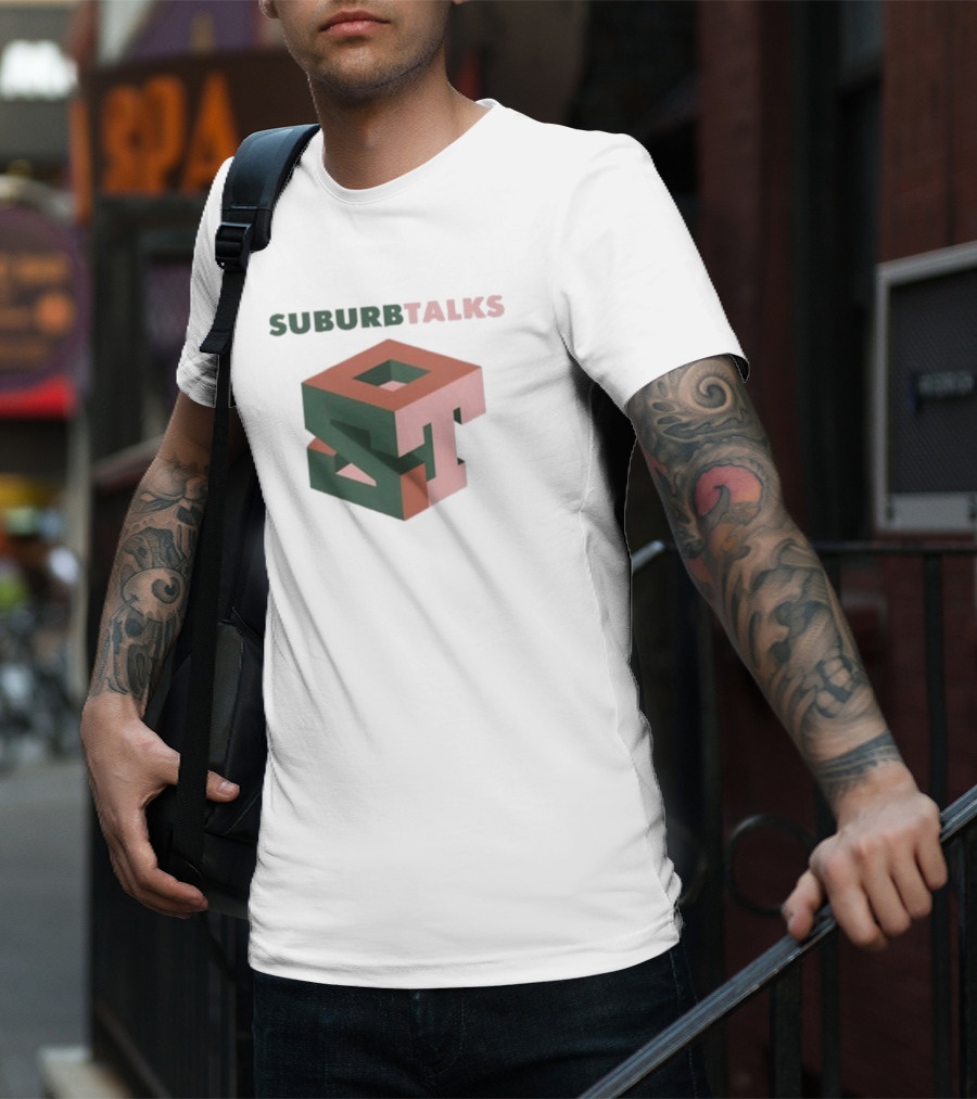 SUBURBTALKS Geometric Logo N64 T-Shirt