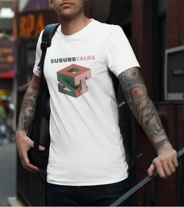 SUBURBTALKS Geometric Logo N64 T-Shirt