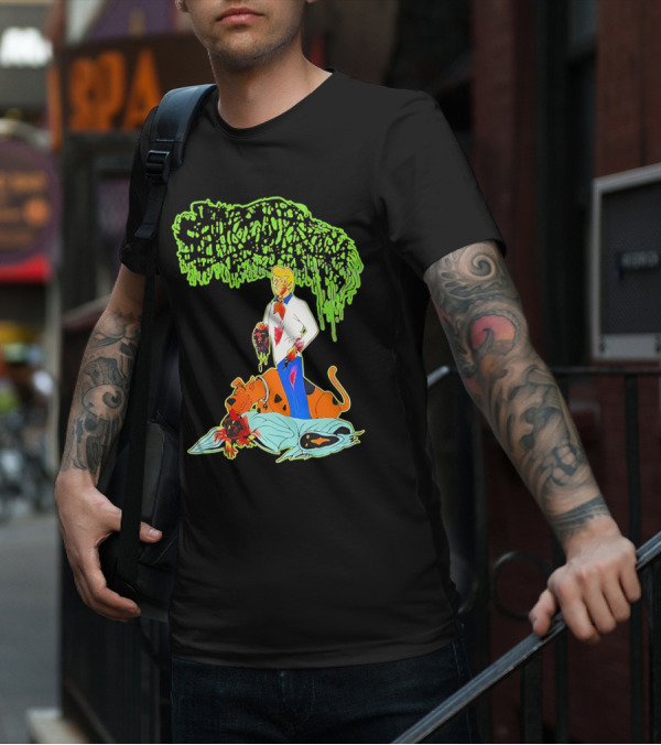 Sanguisugabogg Scooby Doo Fred Jones Horror Mashup T-Shirt