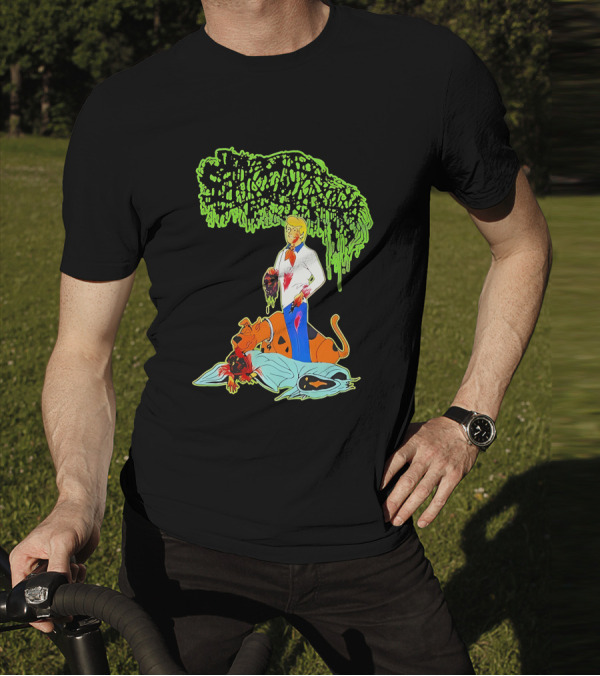 Sanguisugabogg Scooby Doo Fred Jones Horror Mashup T-Shirt