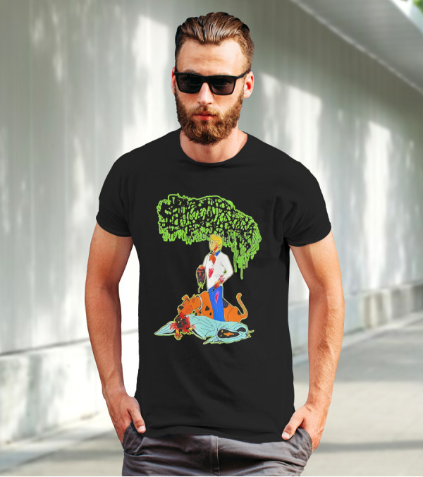 Sanguisugabogg Scooby Doo Fred Jones Horror Mashup T-Shirt