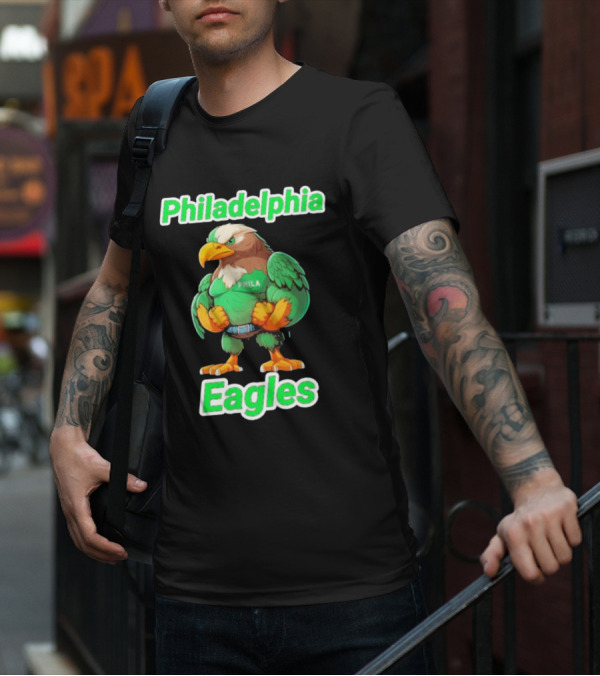 Philadelphia Eagles Fan Love Hurts So Good Eagles Fan T-Shirt