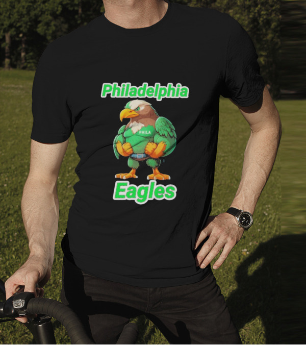 Philadelphia Eagles Fan Love Hurts So Good Eagles Fan T-Shirt