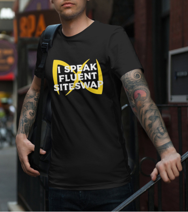 I Speak Fluent Siteswap Diabolo Juggling Pattern Enthusiast T-Shirt