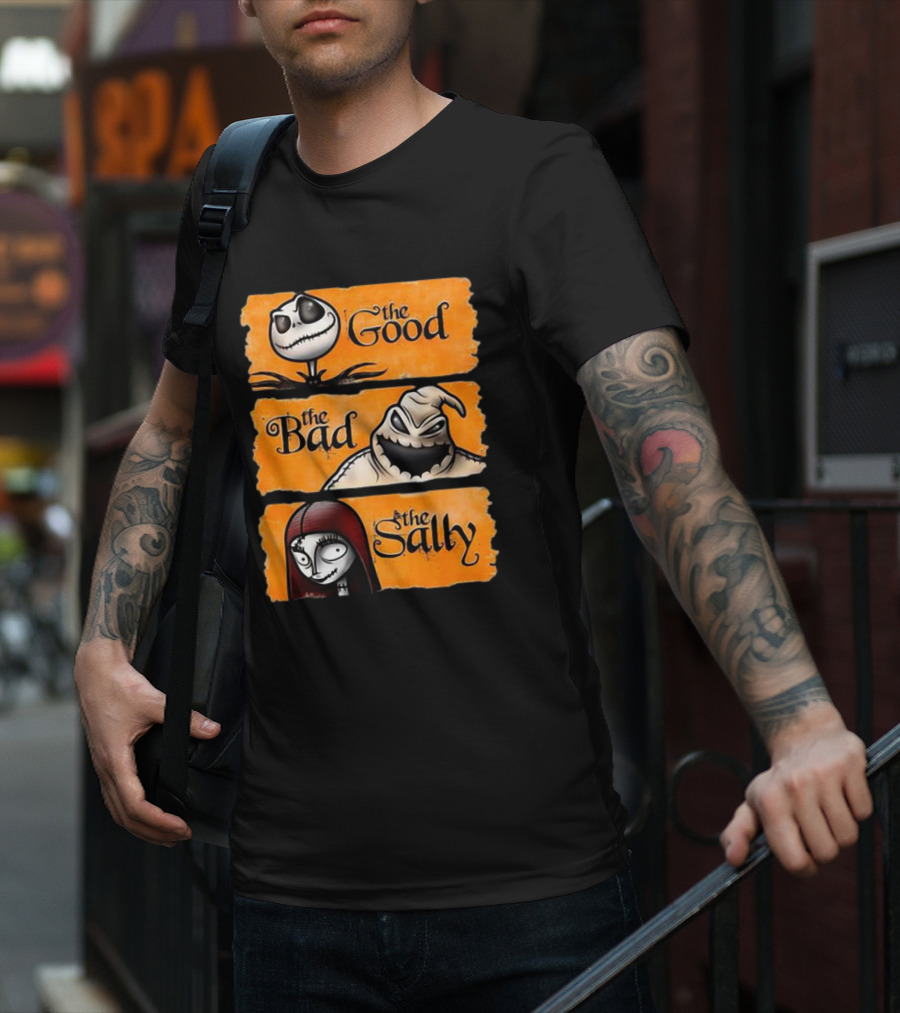 Jack Skellington The Good Oogie Boogie The Bad Sally T-Shirt