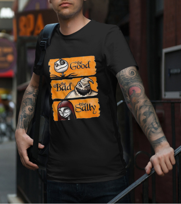 Jack Skellington The Good Oogie Boogie The Bad Sally T-Shirt