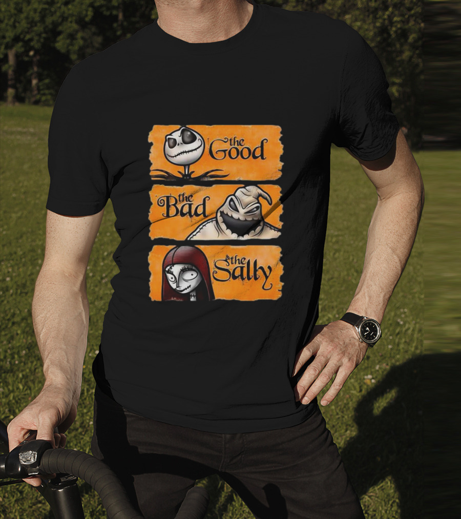 Jack Skellington The Good Oogie Boogie The Bad Sally T-Shirt