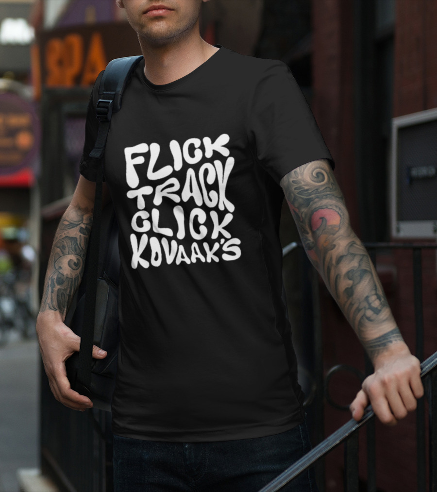Kovaak’s Flick Track Click Kovaak’s Gaming Performance Enhancement T-Shirt