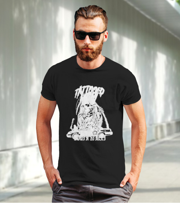 Tattooed Mom South Street Skeleton Car T-Shirt