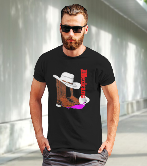 That Mexican Outta Texas Cowboy Hat And Boots T-Shirt
