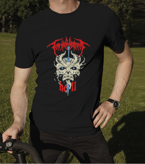 The Home Team Hell Skull Sword T-Shirt