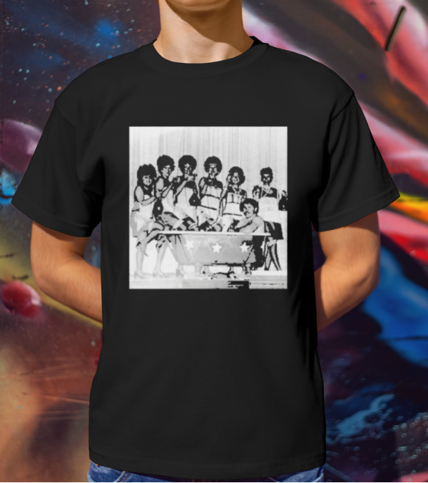 The Lion Of Red Deer Aj Smooth Big Ron Energy Bathtub Stars T-Shirt