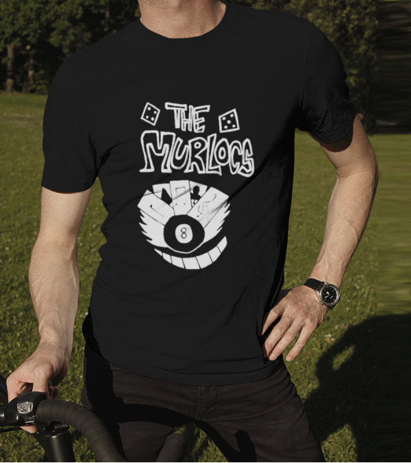 The Murlocs Playing Cards 8 Ball T-Shirt