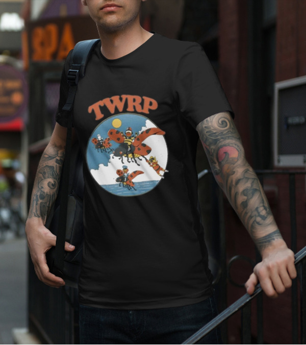 TWRP Band Riding Giant Ladybugs Under The Sun T-Shirt