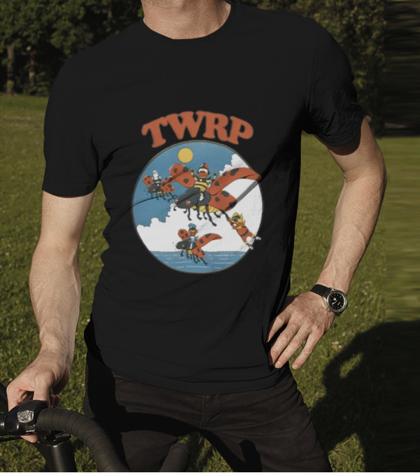 TWRP Band Riding Giant Ladybugs Under The Sun T-Shirt