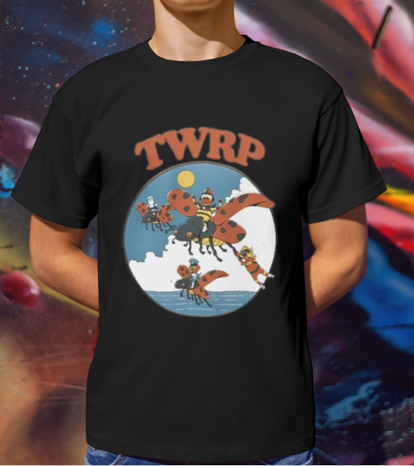 TWRP Band Riding Giant Ladybugs Under The Sun T-Shirt
